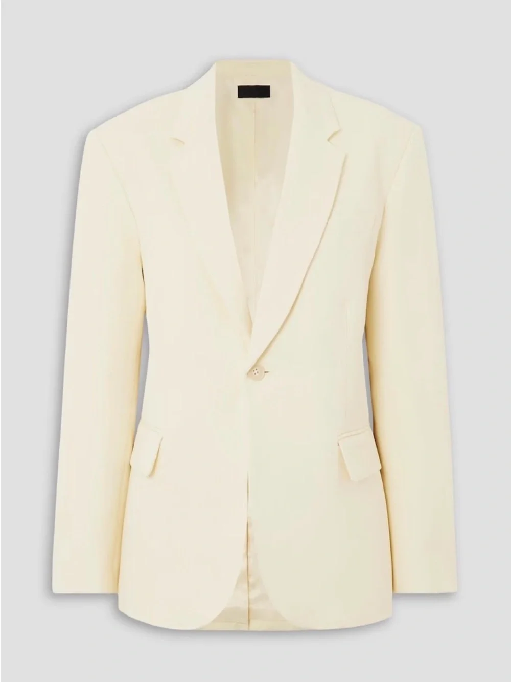 Nili Lotan's 'Francoise' oversized blazer in Ivory 2 - Picture 4 of 14